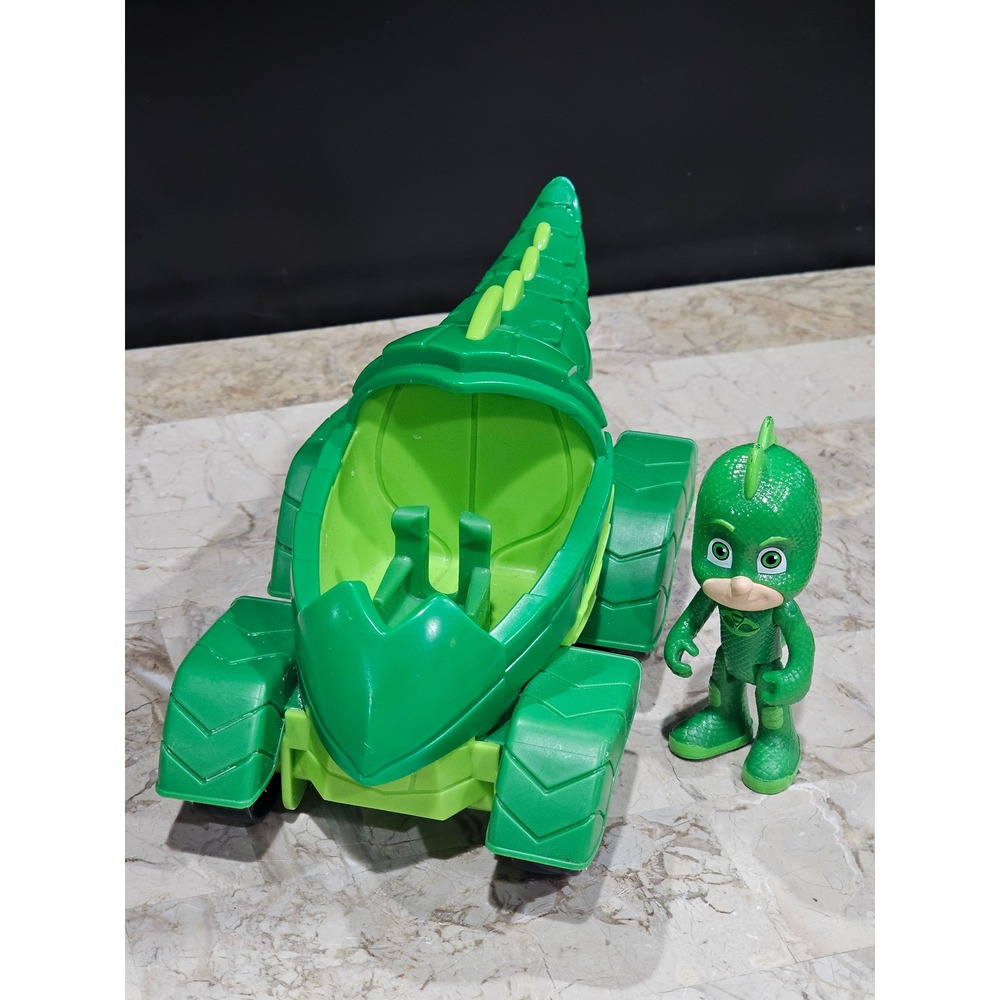 PJ Masks Gekko Race Car with Gekko Figure Toy Playset kids toys‎